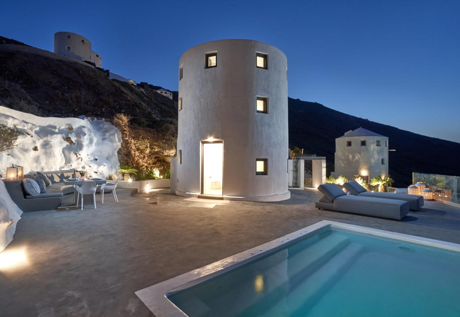 Topos Exclusive Santorini Імеровіглі Екстер'єр фото